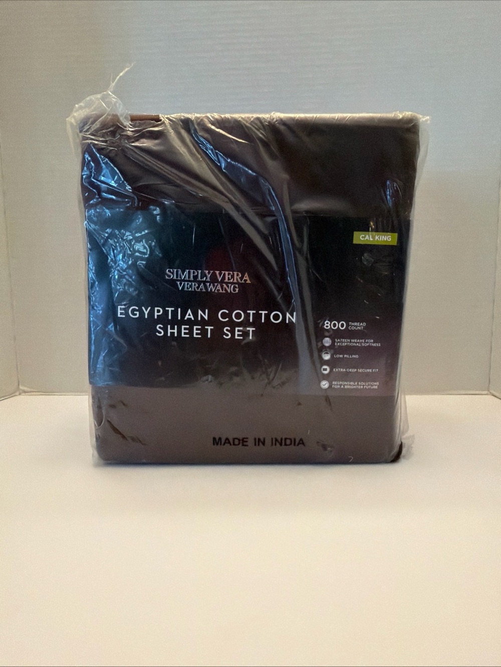 Simply Vera Vera Wang Sheet Set - Chocolate Brown